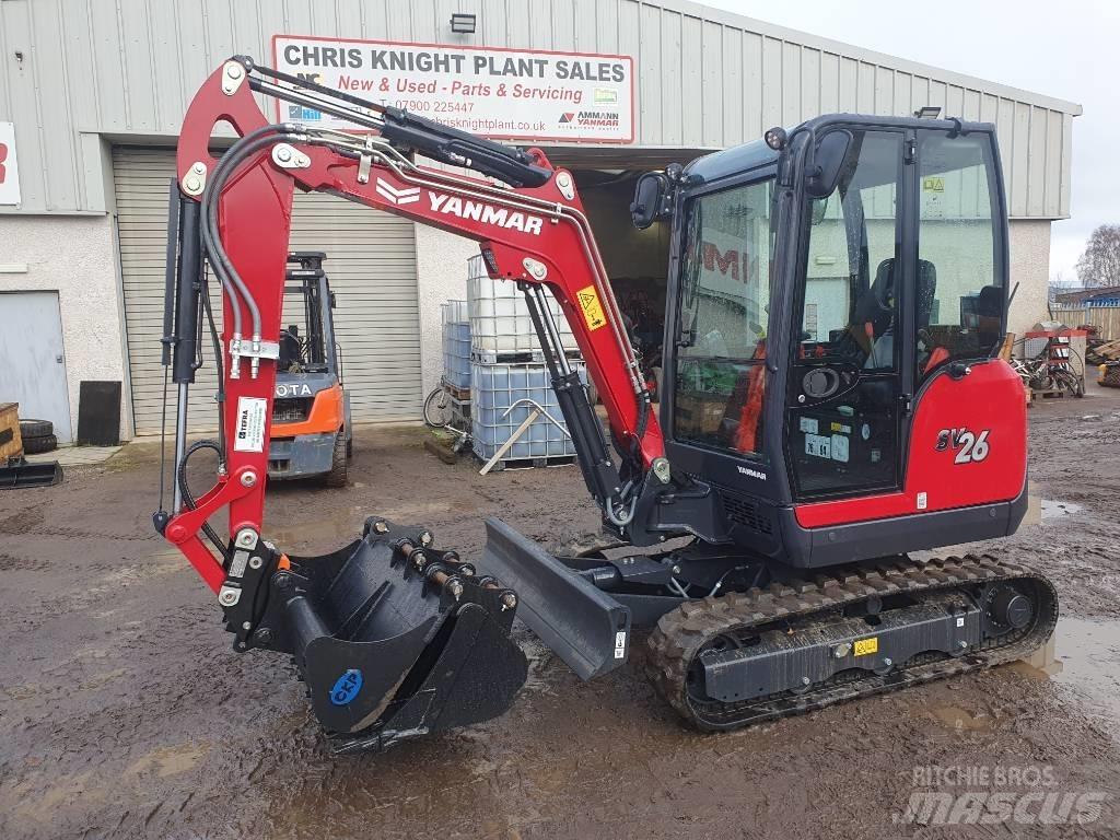 Yanmar SV26 Mini pelle < 7t