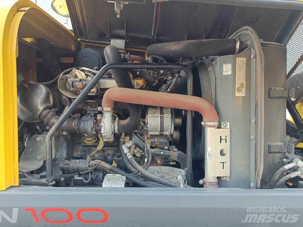 Wacker Neuson EW 100 Pelle sur pneus