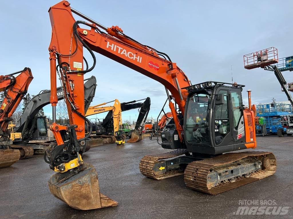 Hitachi ZX 135 US-6 Pelle sur chenilles