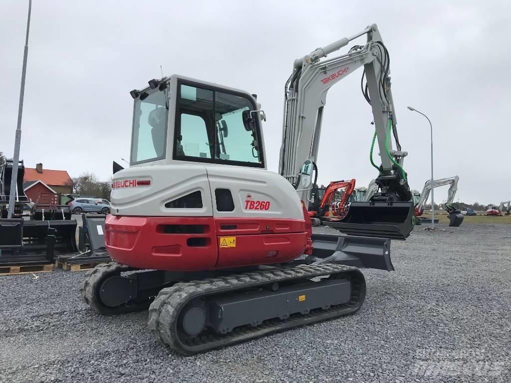 Takeuchi TB260 Mini pelle < 7t