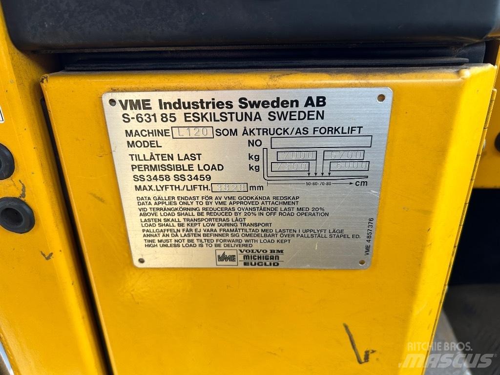 Volvo L 120 Chargeuse sur pneus