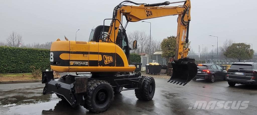 JCB JS 145 W Pelle sur pneus