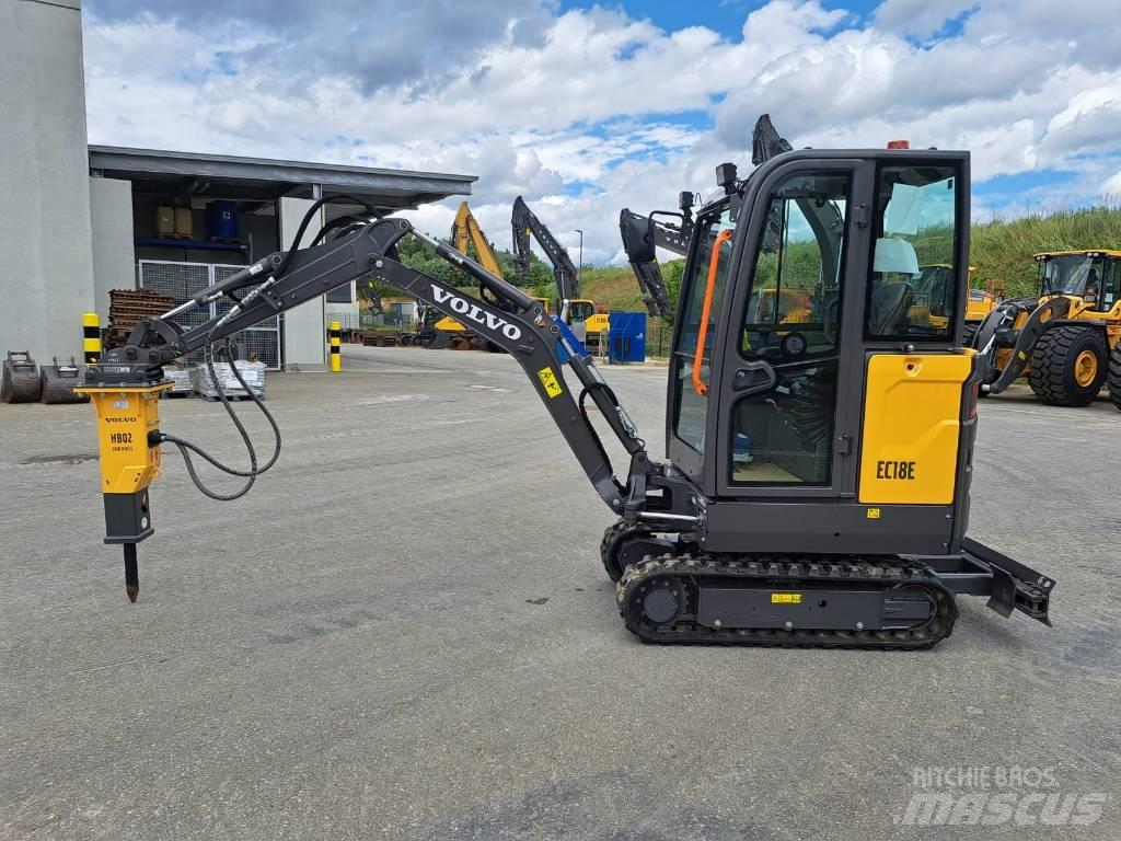 Volvo EC 18 E Mini pelle < 7t