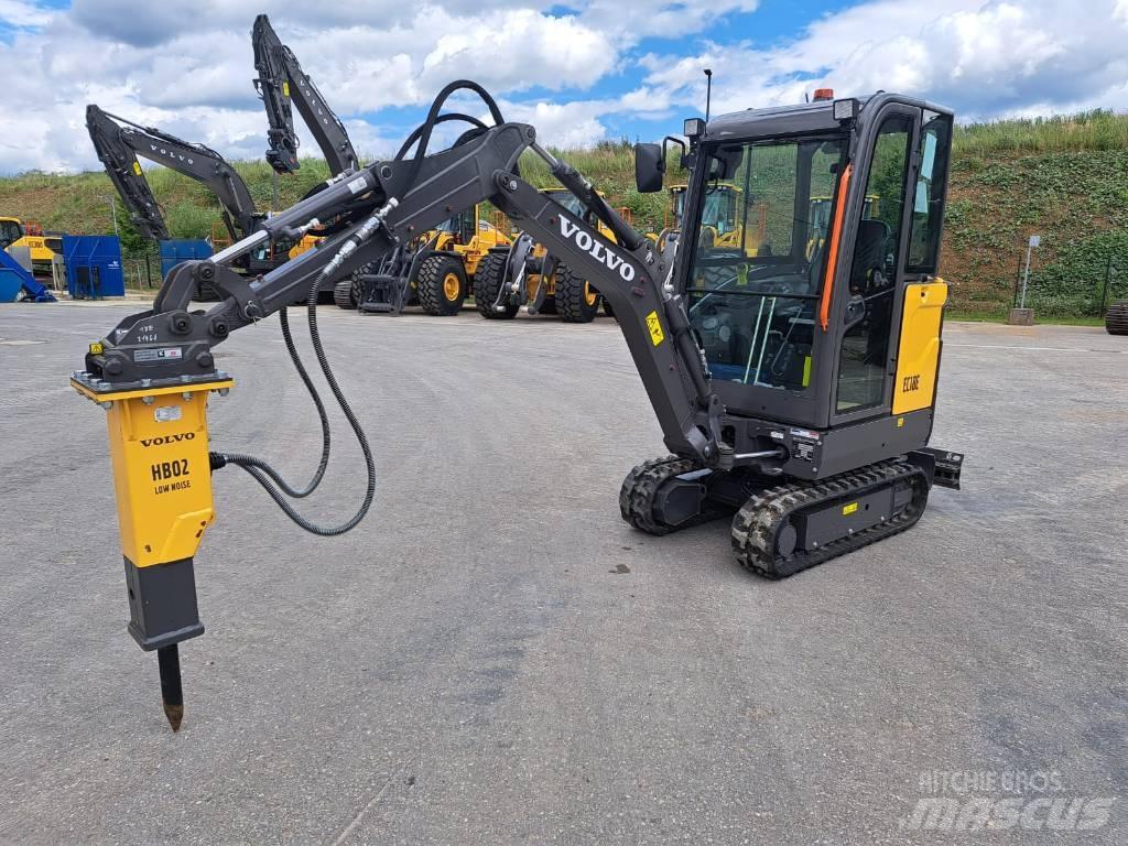 Volvo EC 18 E Mini pelle < 7t