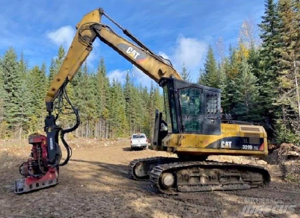 CAT 320 D FM Chargeuse forestière