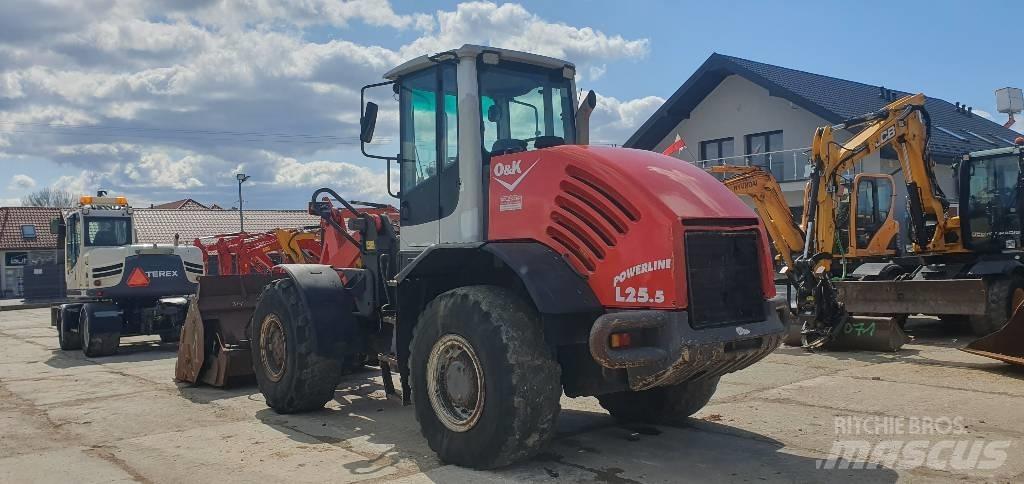 O&K L 25.5 Chargeuse sur pneus