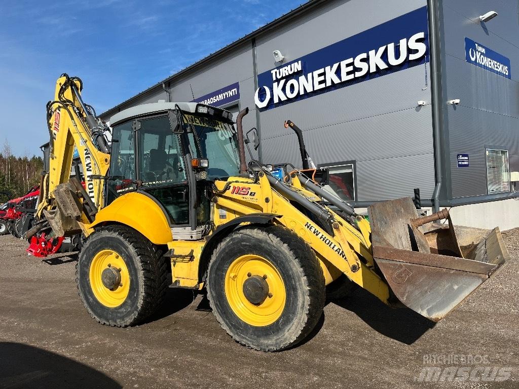 New Holland B 115 B Tractopelle