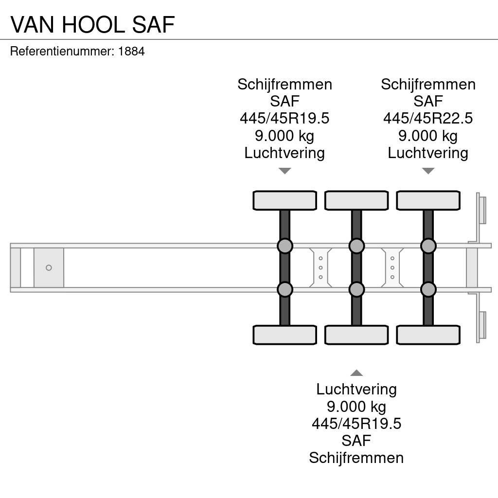 Van Hool SAF Semi remorque à rideaux coulissants (PLSC)