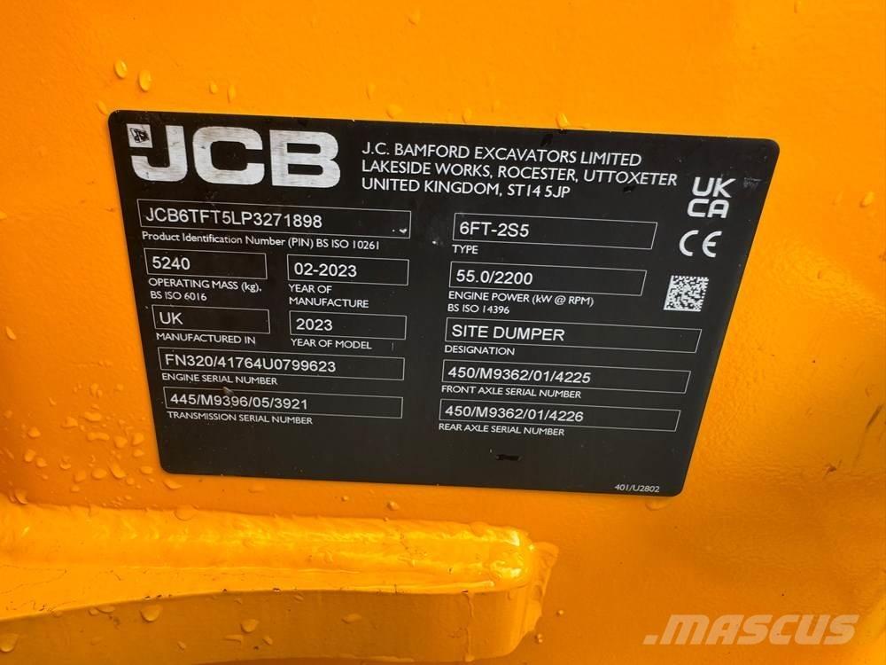 JCB 6T-2FT Mini tombereau