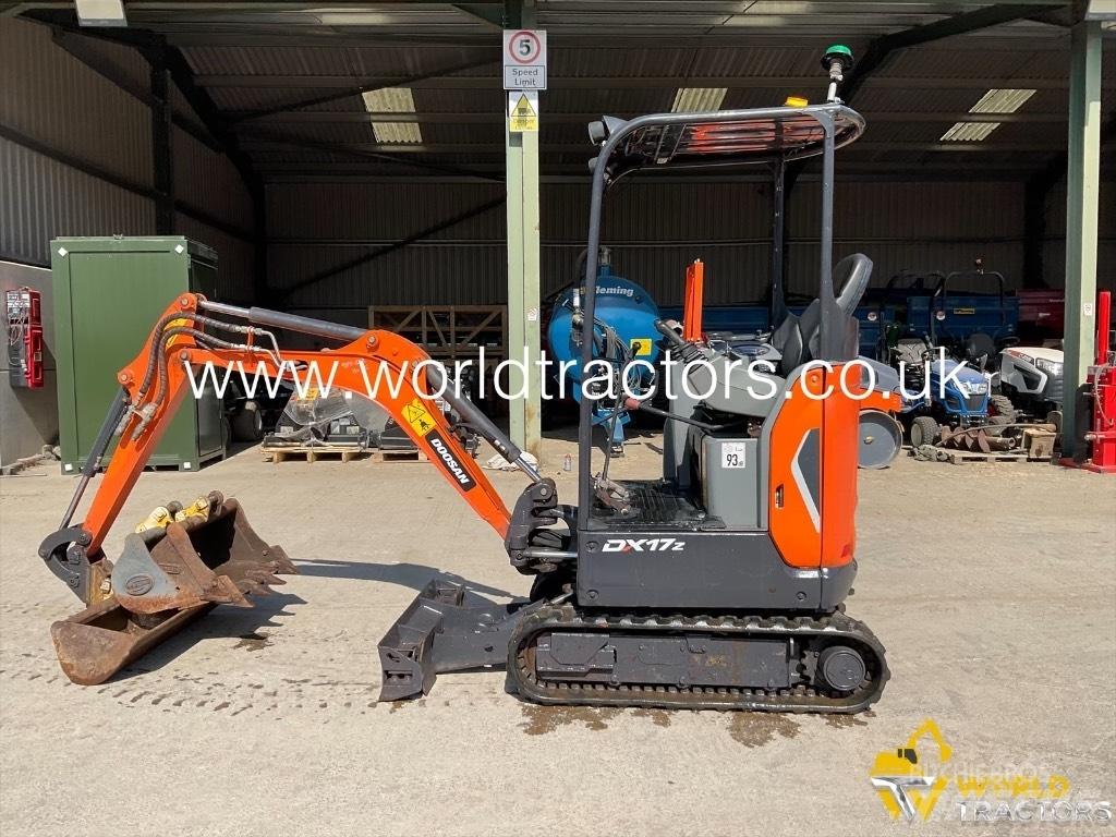 Doosan DX 17 Mini pelle < 7t