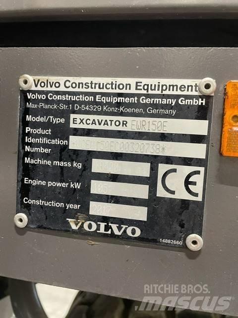 Volvo EWR150E Pelle sur pneus