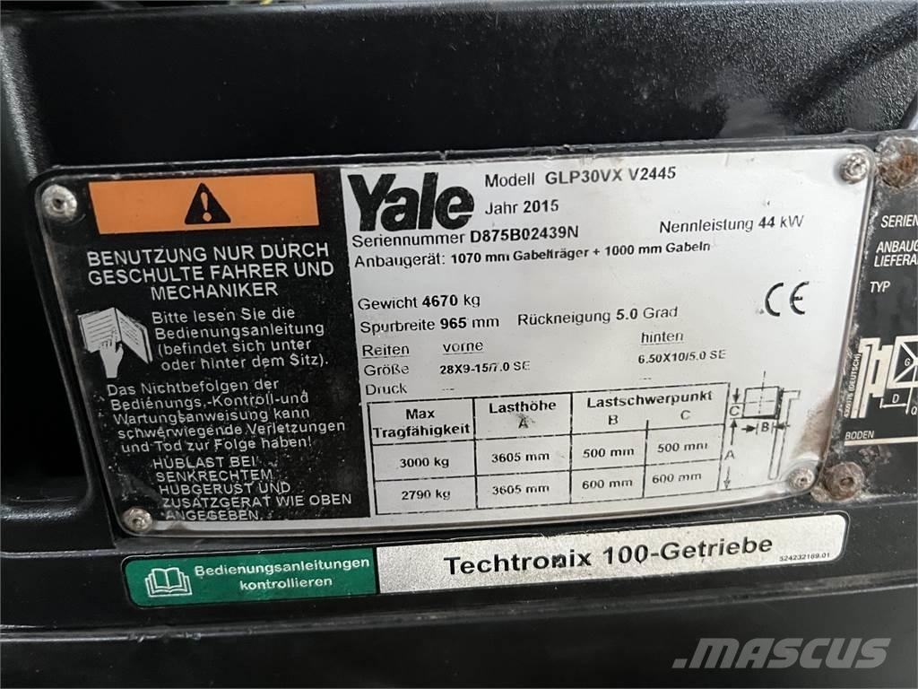 Yale GLP30VXV2445 Chariots GPL