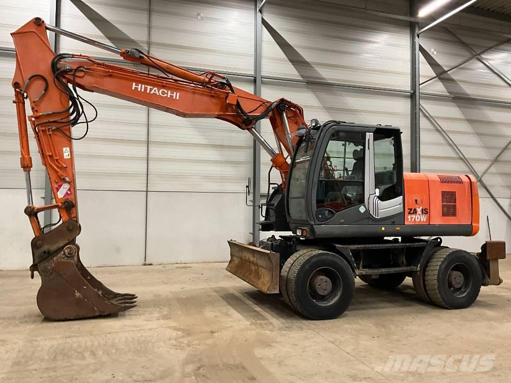 Hitachi ZX 170 W-3 Pelle sur pneus