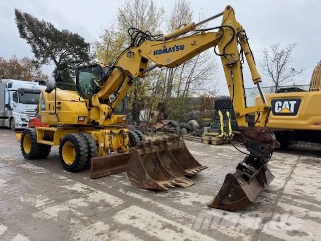 Komatsu PW 118 MR-8 Pelle sur pneus