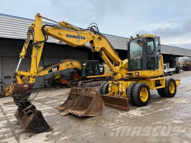 Komatsu PW 118 MR-8 Pelle sur pneus