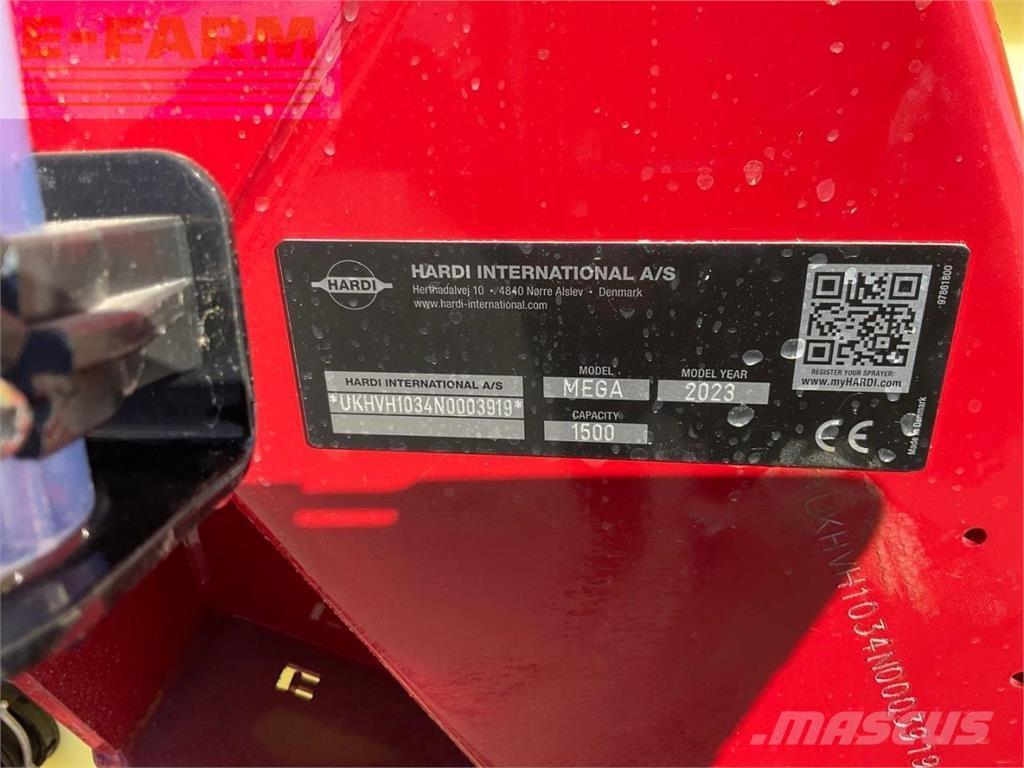 Hardi Mega 1500 Pulvérisateurs traînés