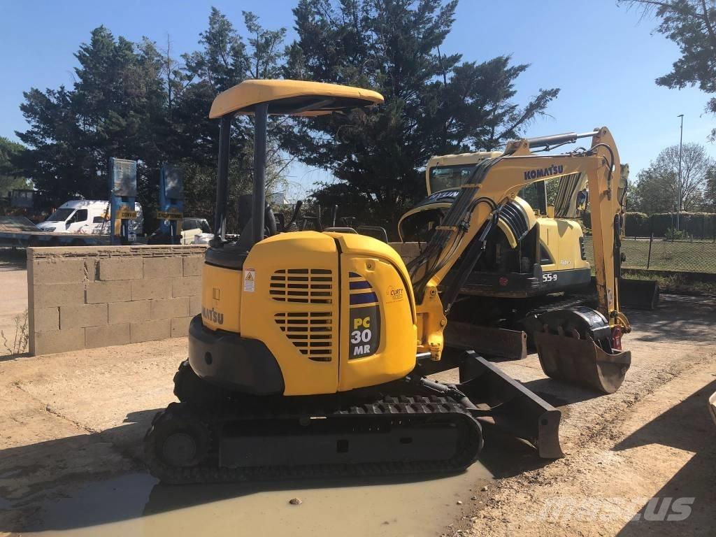 Komatsu PC 30 MR-2 Mini pelle < 7t