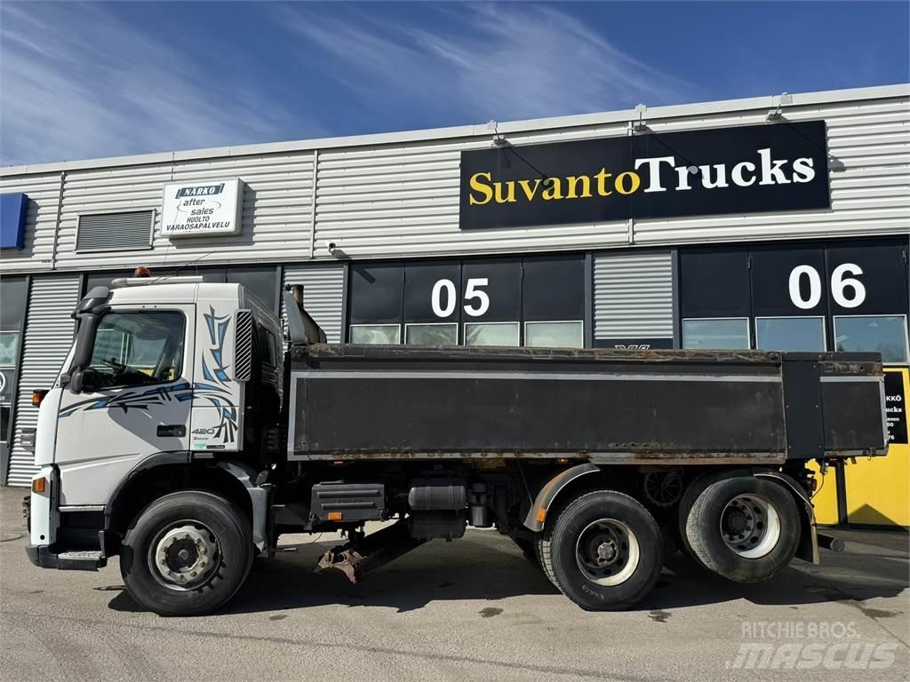 Volvo FM12-420 6X2 Camion benne