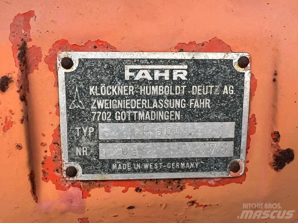 Deutz-Fahr KH 500 DN Rateau faneur