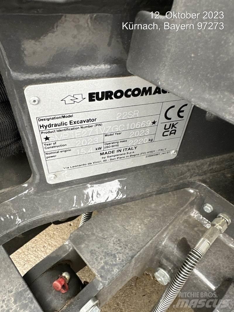 Eurocomach 22SR Mini pelle < 7t