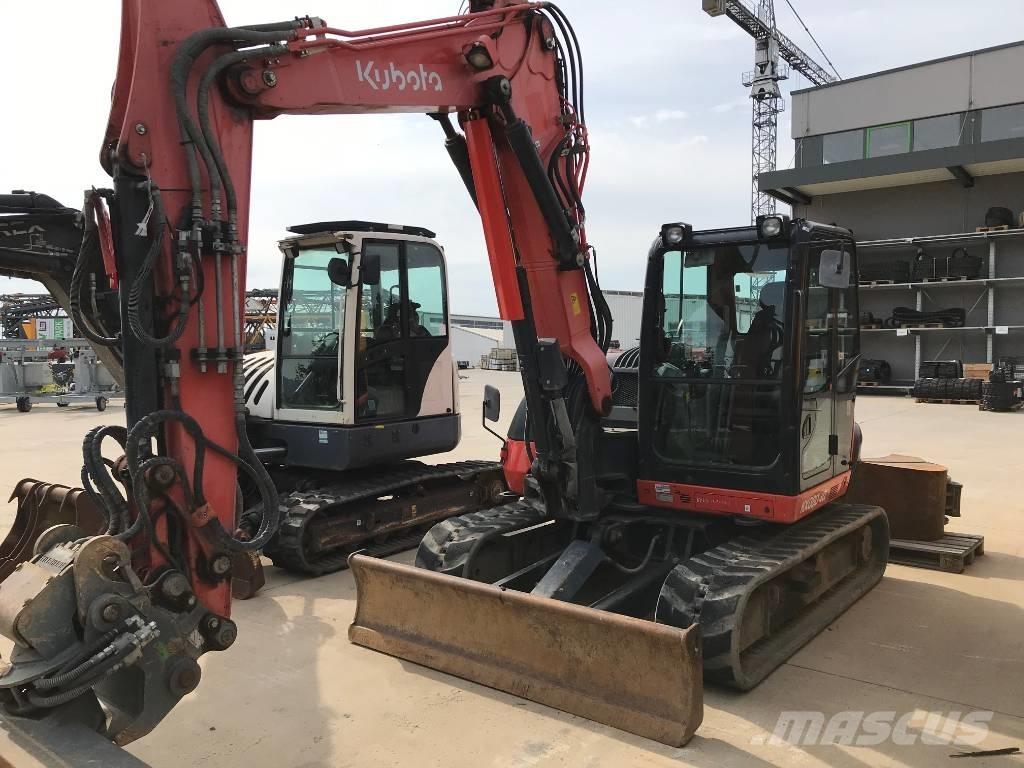 Kubota KX 080-4 Mini pelle 7t-12t