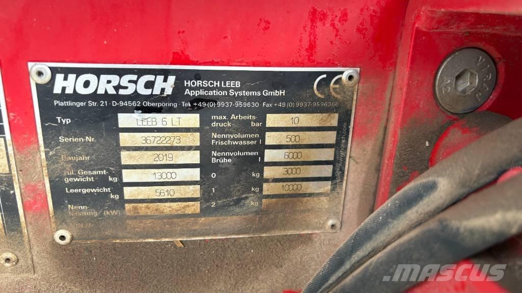 Horsch Leeb 6 LT Pulvérisateurs traînés