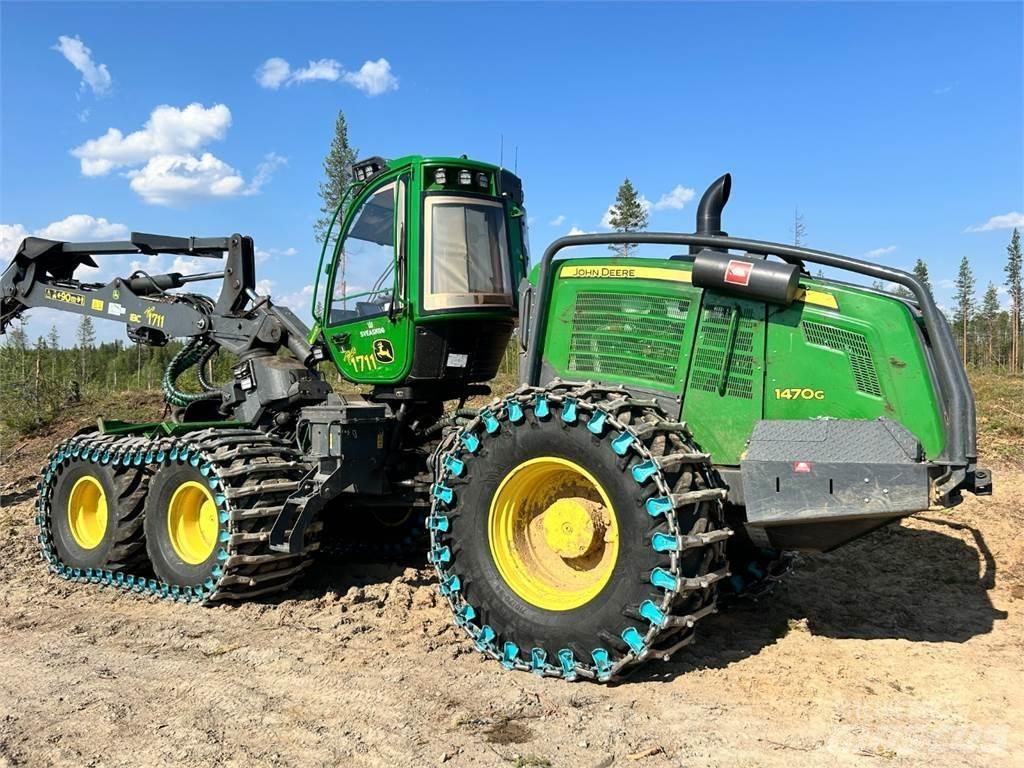John Deere 1470G Abatteuse
