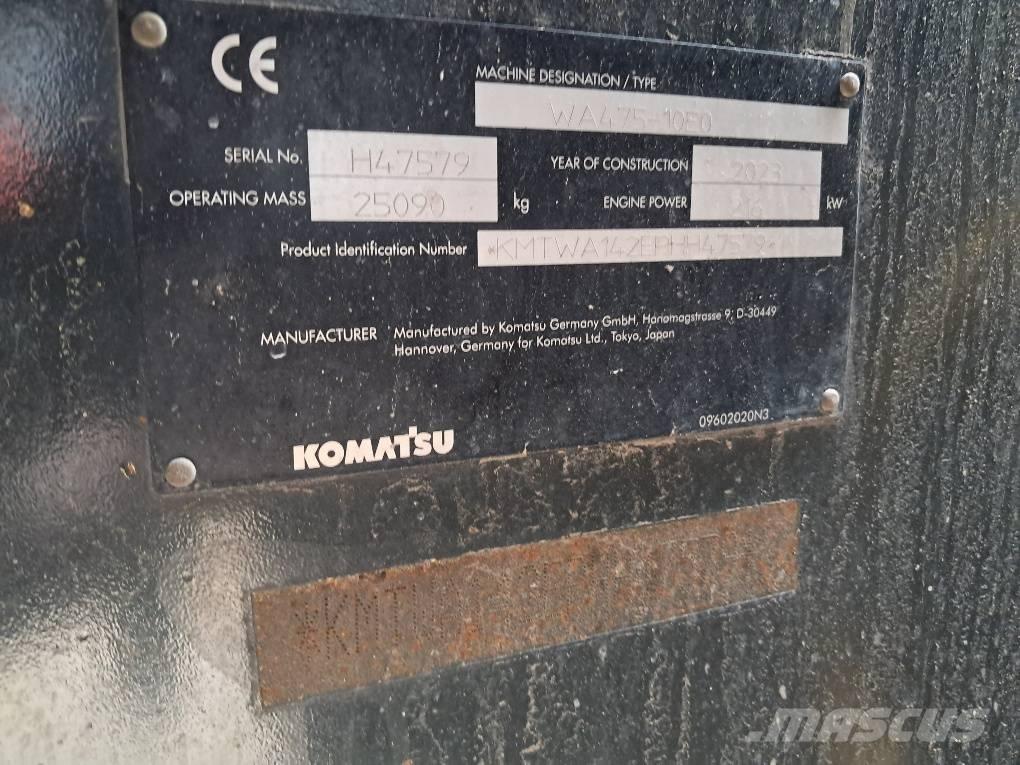 Komatsu WA475-10E0 Chargeuse sur pneus