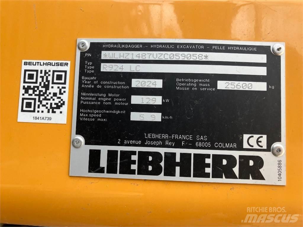 Liebherr R924 Pelle sur chenilles