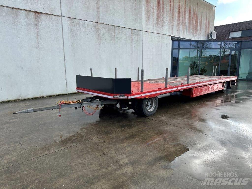 Jumbo MV 160 L Semi remorque plateau ridelle