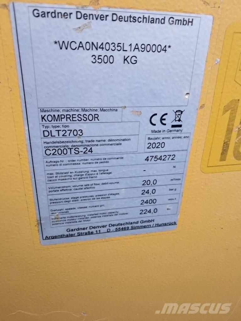 Compair C200 TS - 24 Compresseur