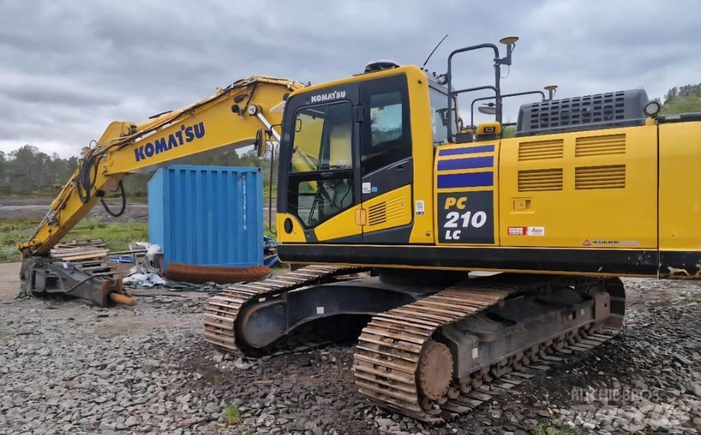 Komatsu PC 210 LC Pelle sur chenilles