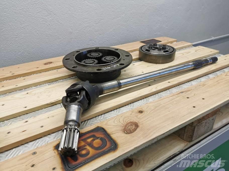JLG 307 portal axle Essieux