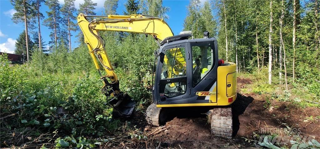 New Holland E75CSR Pelle sur chenilles