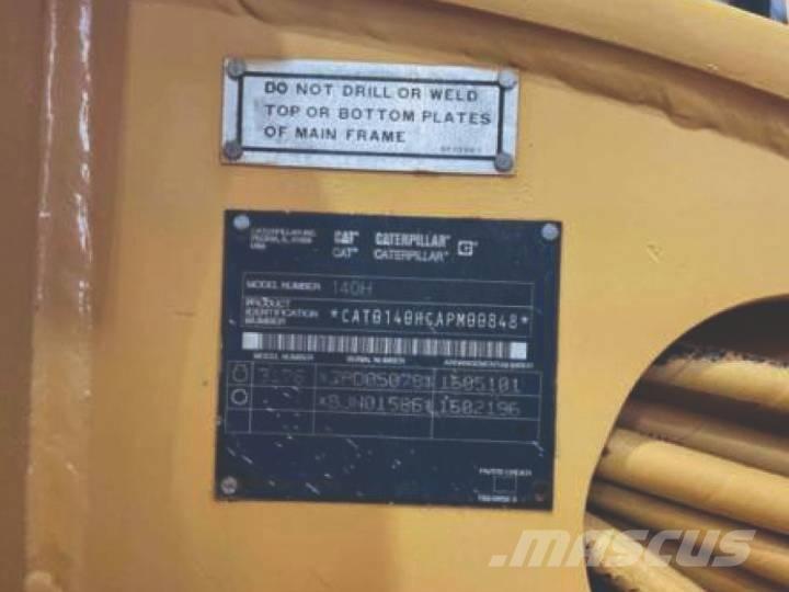 CAT 140 H Niveleuse