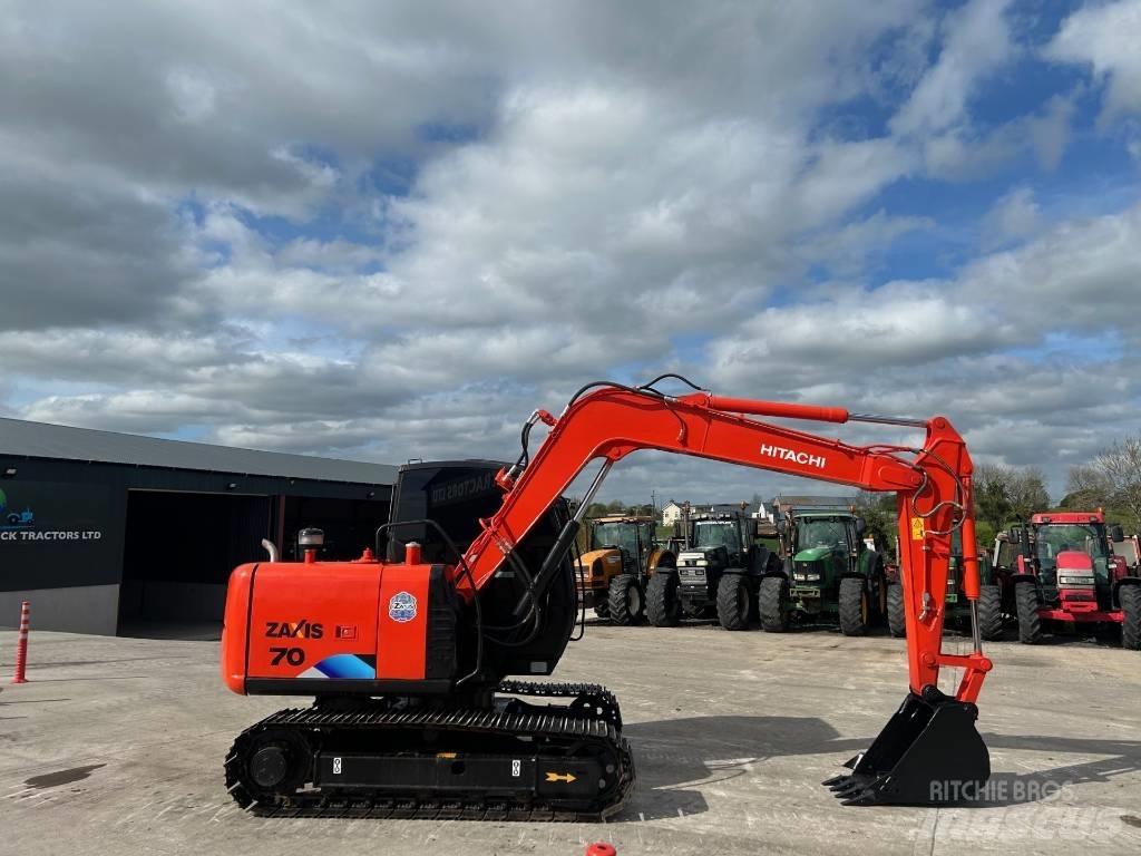 Hitachi Zaxis 70 Pelle sur chenilles