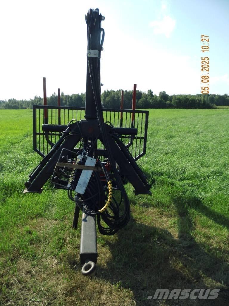 Nokka 2752 Remorque forestière avec grue