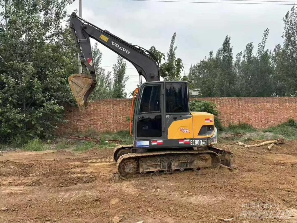 Volvo ec80d Pelle sur chenilles