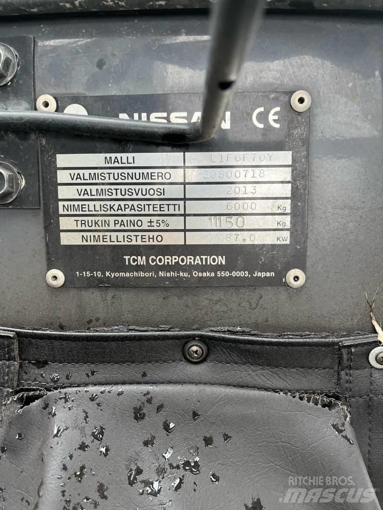 Nissan L1 F6 F70 Y Chariots diesel