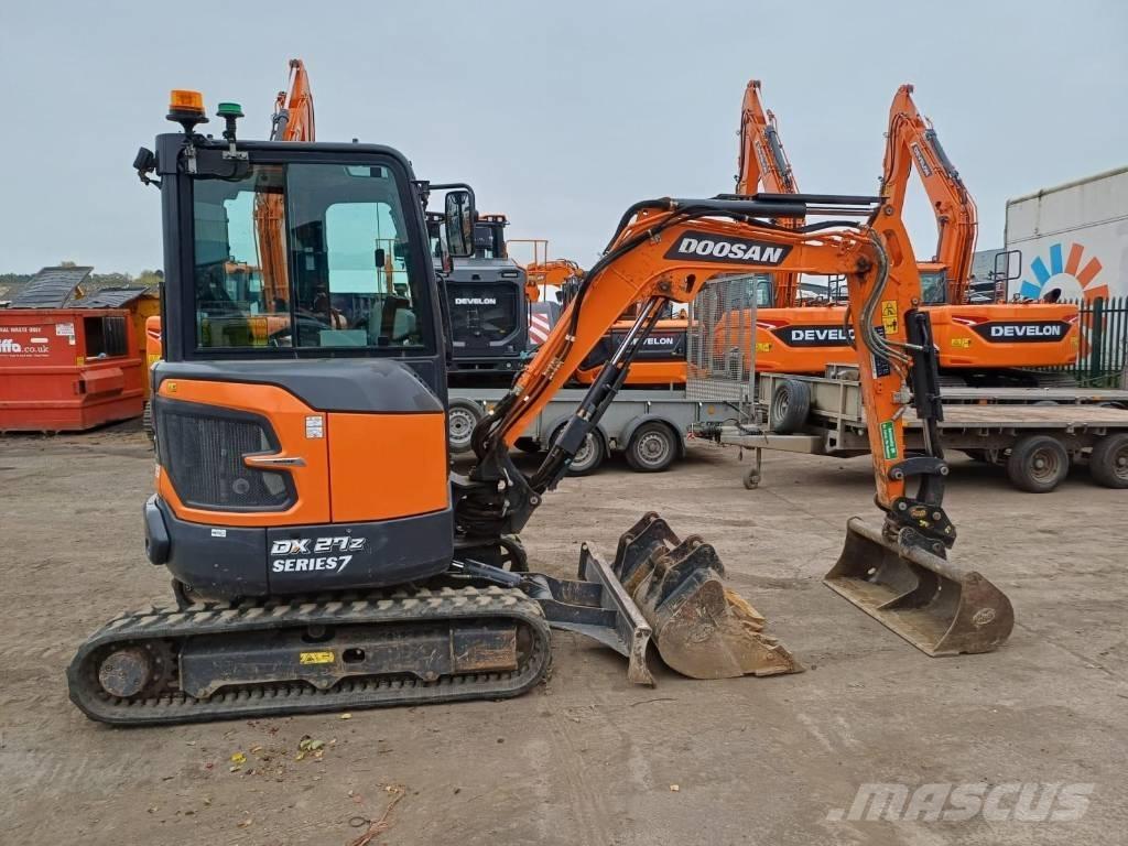 Doosan DX 27 Z - 7 Mini pelle < 7t