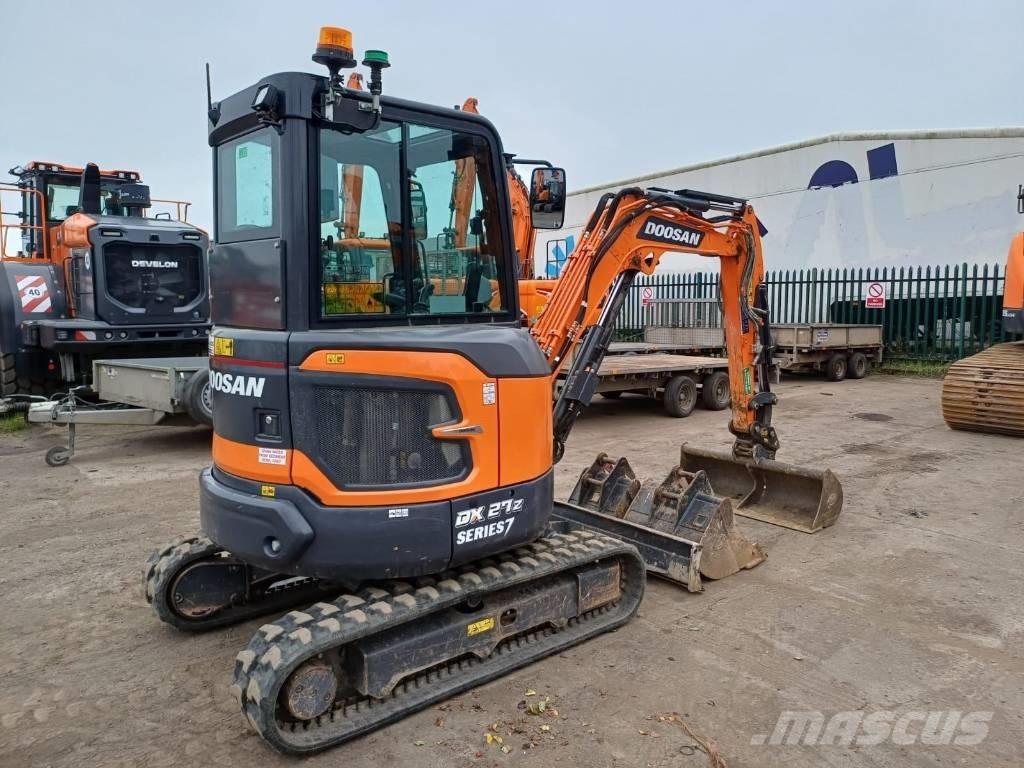 Doosan DX 27 Z - 7 Mini pelle < 7t
