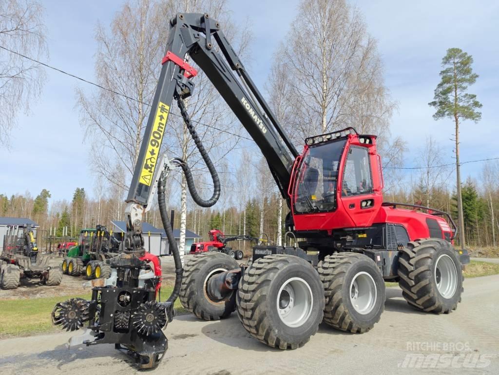 Komatsu 911 Abatteuse