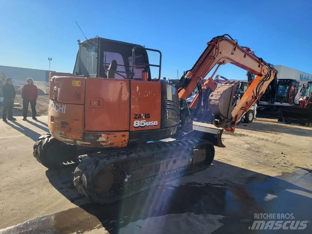Hitachi ZX 85 US B-6 Mini pelle 7t-12t