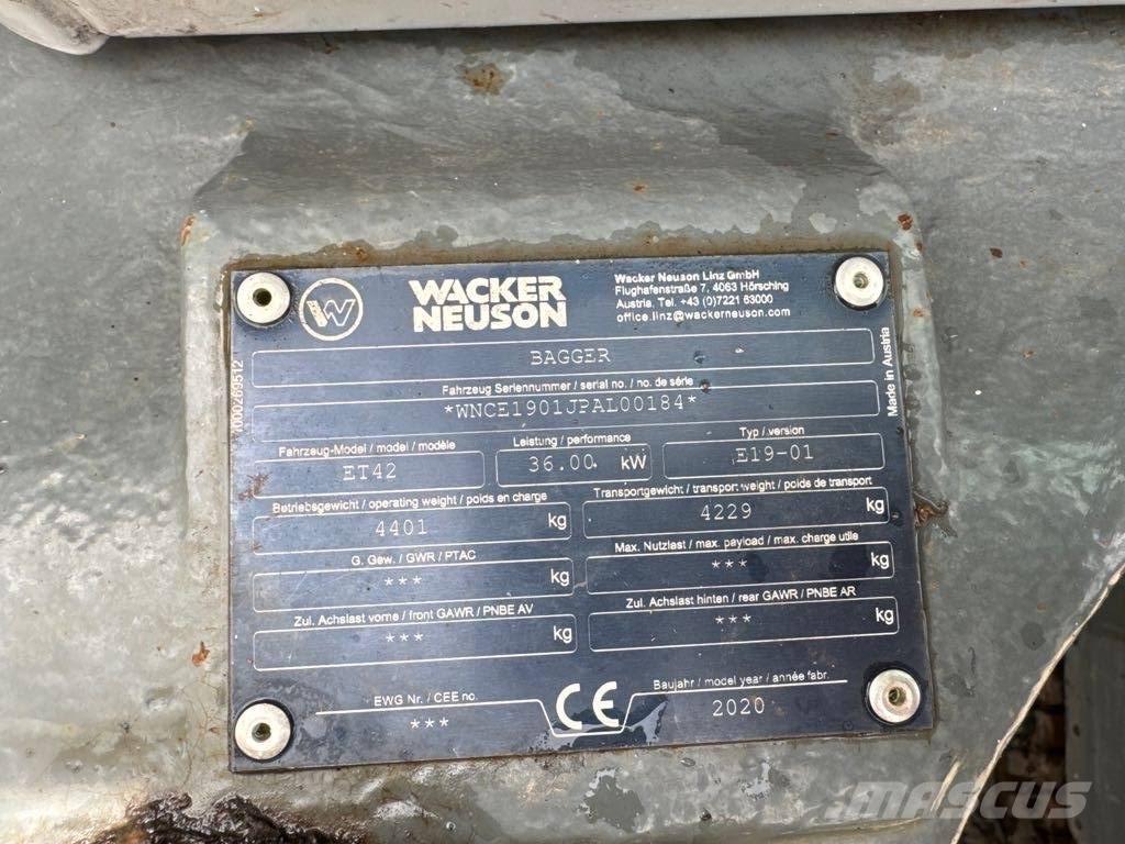 Wacker Neuson ET42 Pelle sur chenilles