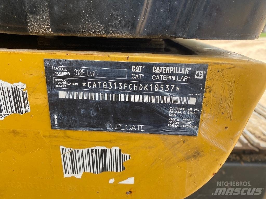 CAT 313 F LGC Pelle sur chenilles