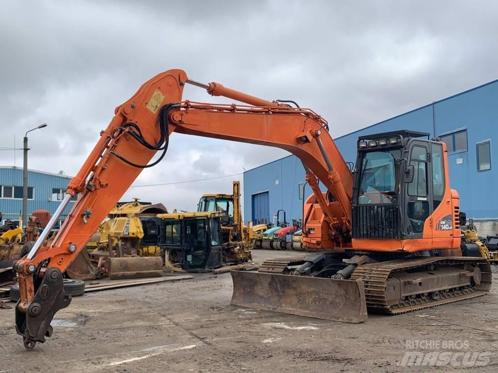 Doosan DX 140 LCR Pelle sur chenilles