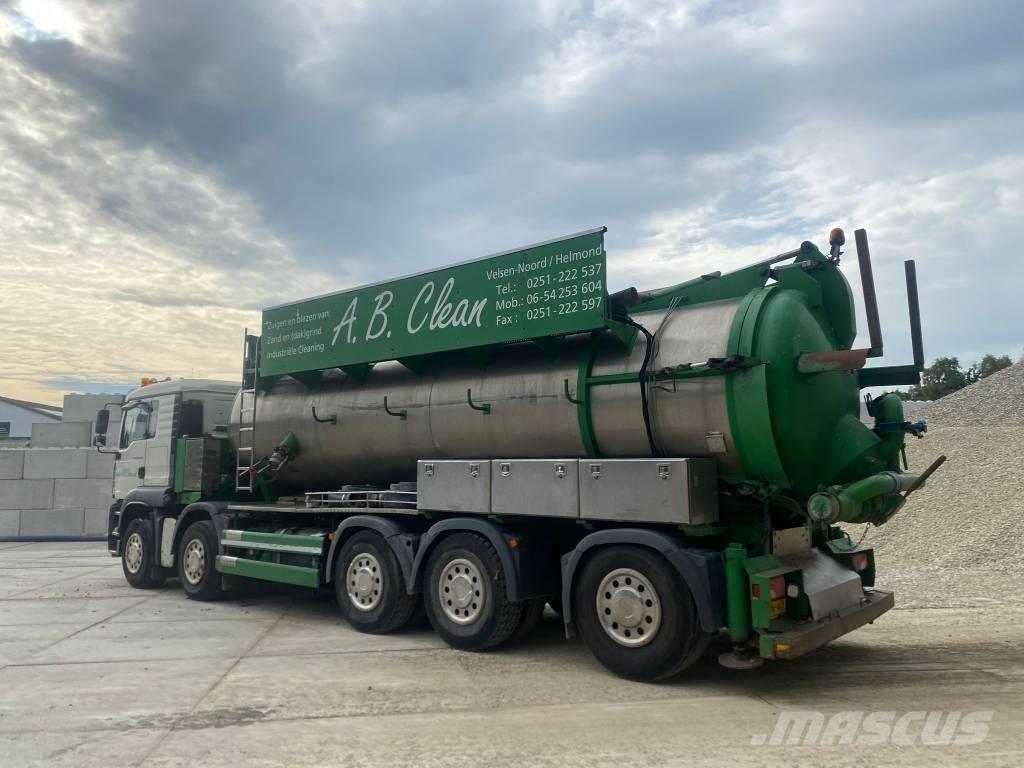 Amphitec Vortex 8000 Camion aspirateur, Hydrocureur