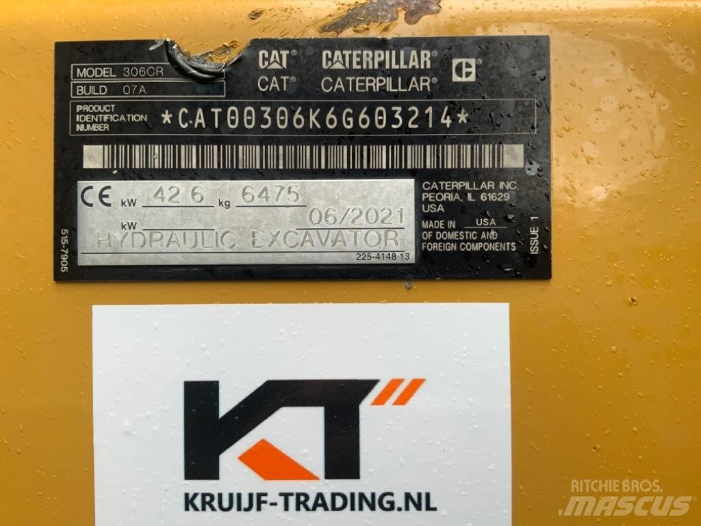 CAT erpillar 306 CR Mini pelle < 7t