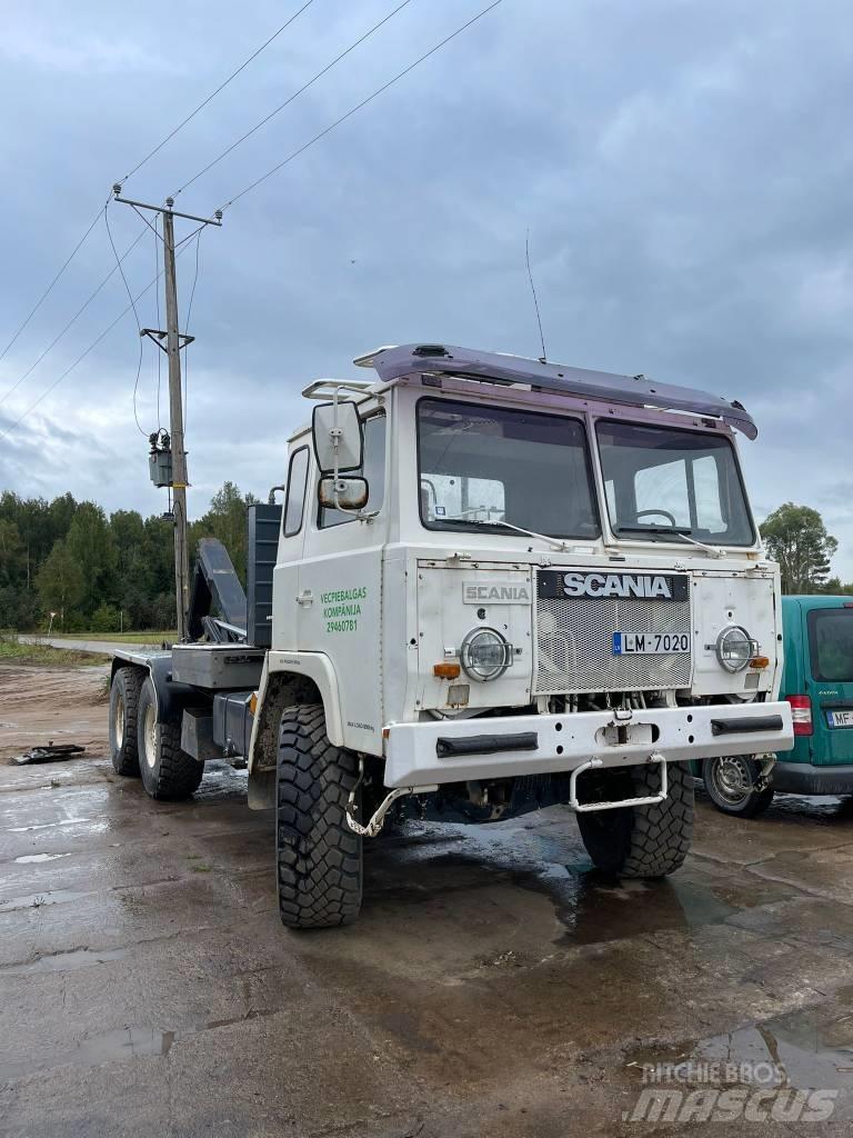 Scania 6X6 Camion ampliroll