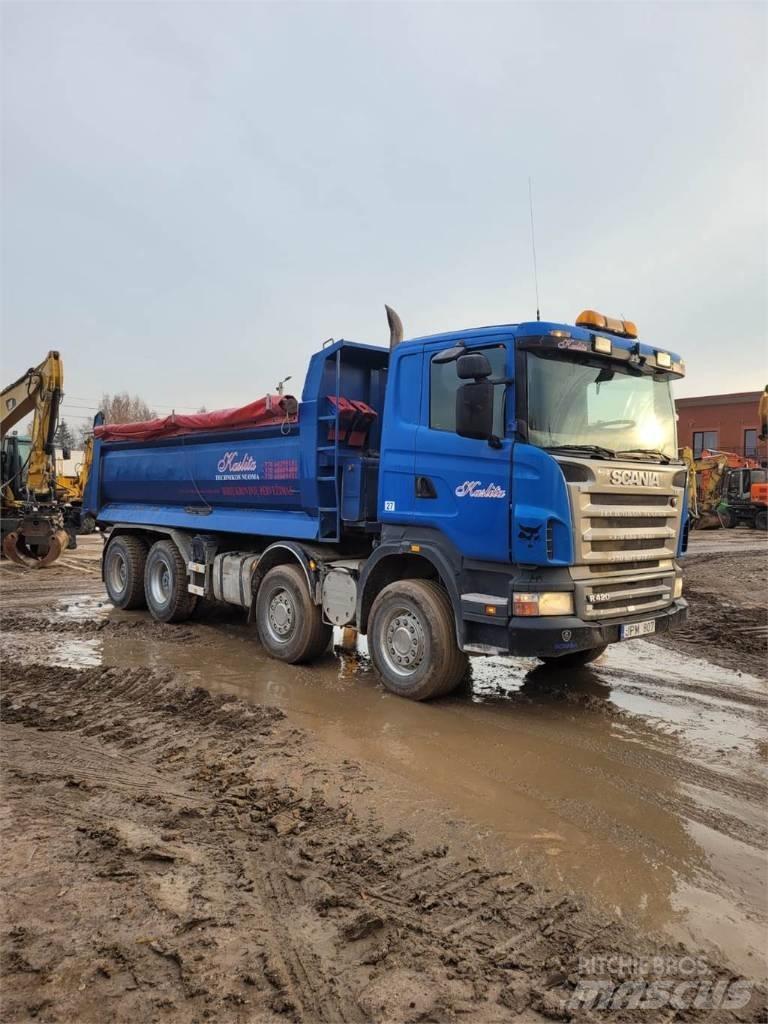 Scania R 420 8X4 Camion multibenne